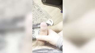 Young Dick Masturbation Close up and Cum