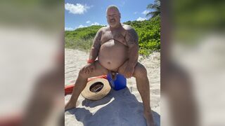 OLD GRANDPA CHUB DADDY BEAR NUDE BEACH