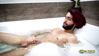 Camilo Brown Caught Playing With a Vibrator In The Jacuzzi What's He Doing?