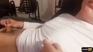 Amputee cums while playing with nipples My weird disability