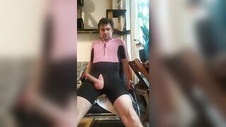 Making me cum in my wetsuit