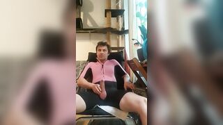 Making me cum in my wetsuit