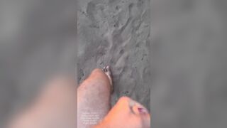 Walking Naked an Cumming in the Dunes of Maspalomas