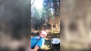 Scallyoscar pisses and nearly chokes on piss and then shoots a load of cum