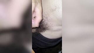 Jerking Off My Cock and Cumming on My Own Belly