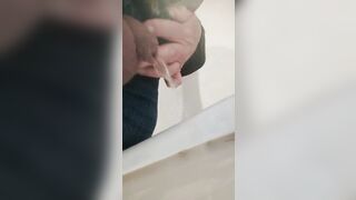 Clothed pissing closeup compilation