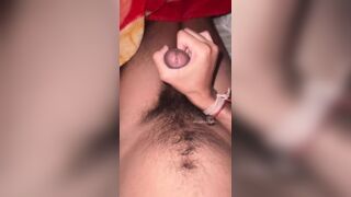 Masturbation with cumming