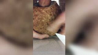 Fucking loaf of Bread hard cock