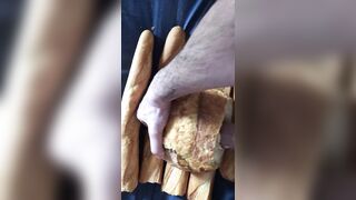 Bread fucking masturbation