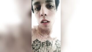 Gothic Big Cock Tattooed Satanist Cyber Sexy