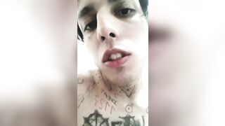 Gothic Big Cock Tattooed Satanist Cyber Sexy