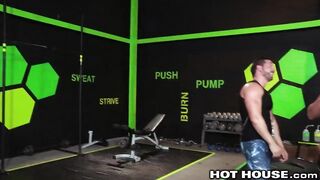 Hot House Sweaty Workout goes Anal!