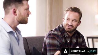 Hot - Therapist Caden Jackson Gives Straight Client Bruce Jones First Gay Anal Experience