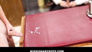 MissionaryBoys - Jerking Off Before Leaving The Facility