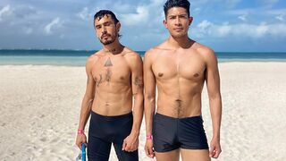 Latin Leche - Horny Machos Suck Each Other’s Cock In Cancun Mexico