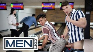 Bowling Alley Fuckdown/ MEN / Malik Delgaty, Angel Santana