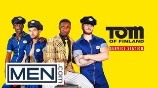 Tom Of Finland: Service Station: Bareback / MEN / River Wilson, Matthew Camp, DeAngelo Jackson