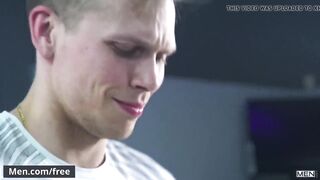 Barber shop fucking session with Morgan Blake Ethan Chase