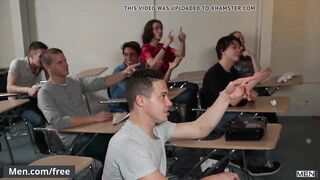 Teacher Ramon Todd fucks his student Titus after class