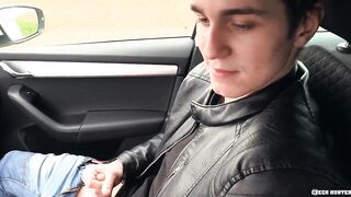 He Is Driving Around When He Sees A Good Looking Guy Walking Who Looks Like He Will Suck His Dick For Money - Hot