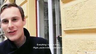 CZECH HUNTER 514 - Amateur Gay For Pay Twink Gets Tight Ass Stretched By Big Euro Cock