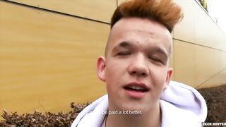 CZECH HUNTER 508 - Beefy Ginger Head Gets To Ride A Big Cock