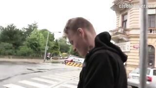 CZECH HUNTER 365 - Blonde Twink Picked Up From The Metro For A Quick Fuck