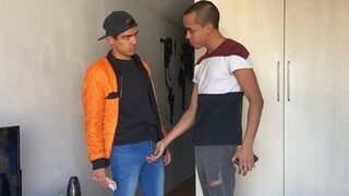 Young Latino Twink Delivery Boy Cash For Sex From Customer