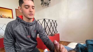 Young Latino Twink Boy Paid Cash To Fuck Producer POV