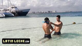 Latin Twink - Horny Machos Suck Each Other’s Cock In Cancun Mexico